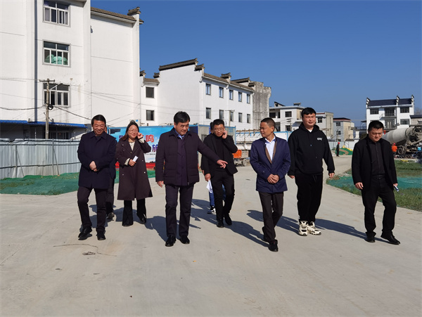 3月14日，縣委副書記吳志平帶隊督察鄰里中心項目。.jpg
